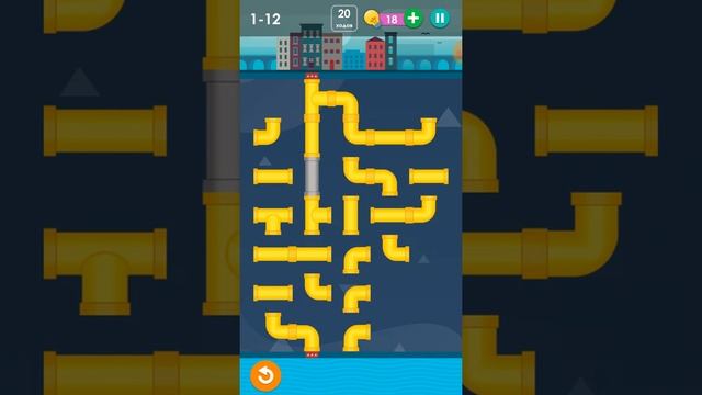 Умные головоломки - Трубы уровни 7-16 смотреть онлайн