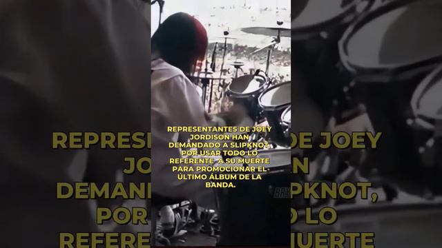 Demanda contra SLIPKNOT por uso inapropiado del legado de JOEY JORDISON 🔥🔥🔥