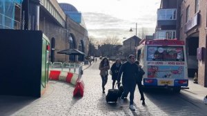 London Riverside Walk, Stunning London City View, Blackfriars Station, London Bridge, Tower Bridge