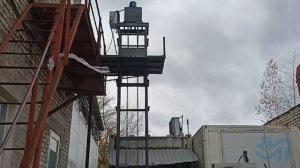 Мачтовый подъемник с цепным приводом
