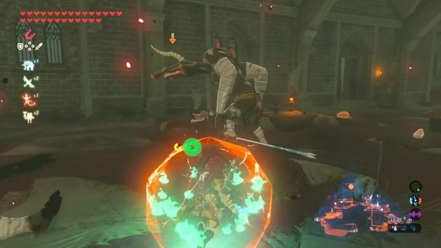 Zelda Breath Of The Wild - How To Farm Weapons In Hyrule Castle