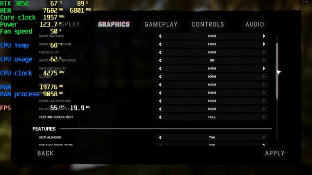 RTX 3050 8GB | WITHOUT DLSS | IN SONS OF THE FOREST | GAMEPLAY 1080P