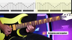 Jason Becker Opus Pocus Sweep Picking Arpeggios Lesson with Tabs