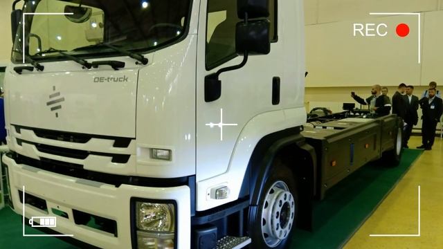 Электрогрузовик компании Drive Electro на ЭлектоТранс-2022 смотреть онлайн