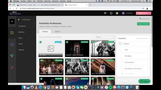 TUTORIAL ALBOOM PROSITE - DASHBOARD - CAPITULO 01 смотреть онлайн