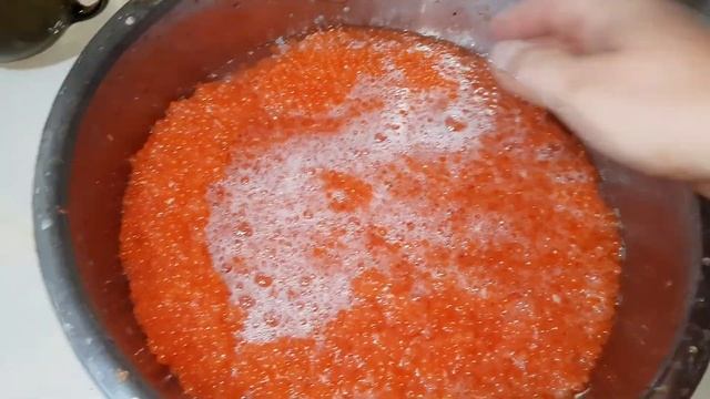 Как правильно солить красную икру. Красная икра. Chum salmon caviar