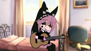 клип||gacha club|| мелкая с гитарой||❤✨идея не моя