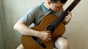 Красивая музыка на гитаре!  Х.Пернамбуко "Бразильский танец"