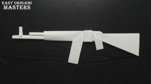 Как сделать АК-47 из бумаги