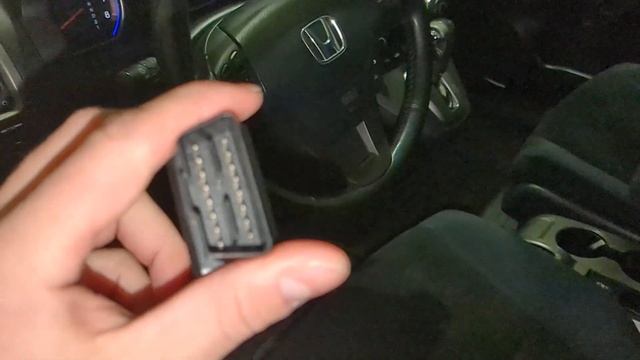 Диагностика OBD разъём Honda CR-V 3 Чем читать и сбрасывать ошибки. смотреть онлайн
