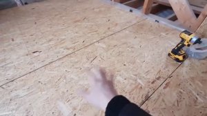 Делаю двойные полы в каркасном доме
