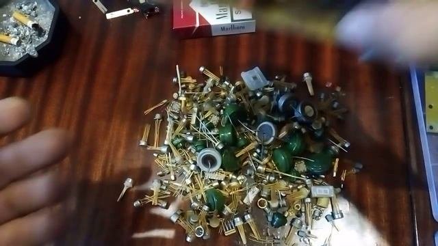 РАДИОДЕТАЛИ КОТОРЫЕ СОДЕРЖАТ ДРАГМЕТАЛЛЫ ДО 80-Х ГОДОВ