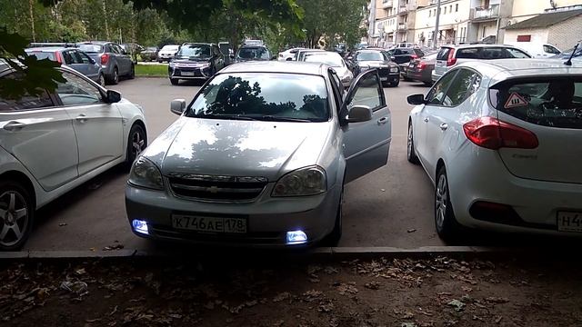 Chevrolet Lacetti. Автоматическое включение ПТФ (ДХО) смотреть онлайн