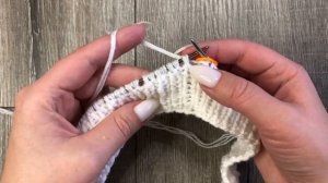 Ложная кеттлевка вязание спицами для начинающих.