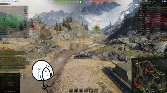 СМЕШНЫЕ WoT РЕПЛЕИ/ТЕПЕРЬ Я vs. КЛОН...#wot #игра #реплеи #миртанков #мир #танковаявойна