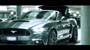 Ночной Авто Драйв Ford Mustang GT Cabrio