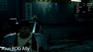 Final Fantasy 7 Remake Steam Deck vs Asus ROG Ally