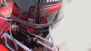 Mercury 50 л.с. - Фрегат 480 JET Скорость 40км/ч