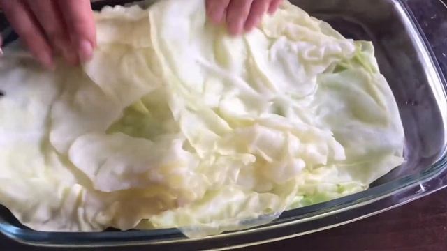 |~Мясной рулет в капустной рубашке~| смотреть онлайн