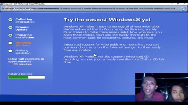 How to Install Windows XP using Oracle VM Virtual Box смотреть онлайн