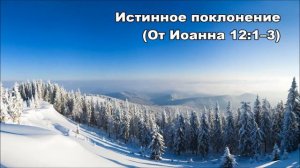 18.02.2015  У ног Иисуса (От Иоанна 12:1-11)