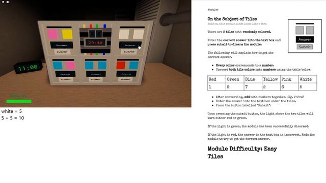 Defusal Tiles Tutorial смотреть онлайн