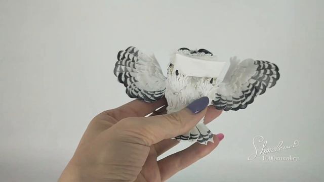 Фоамиран! Презентация МК Полярная совушка из фома фоамирана