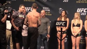 CM Punk vs. Mickey Gall - UFC 203 Weigh-in