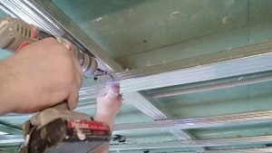 Двухуровнеевый соединитель своими руками для потолков из  гипсокартона .