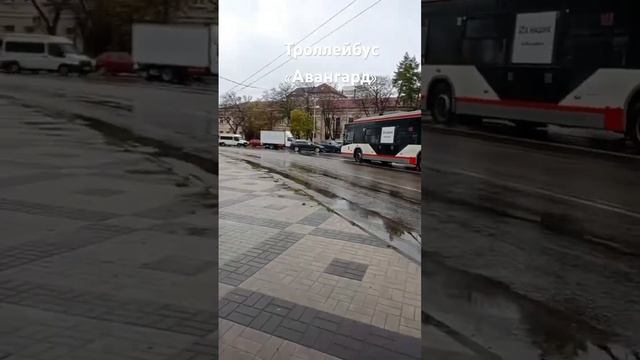 Троллейбус Краснодара, видео снял @ILOVETROLLEYBUSKRD