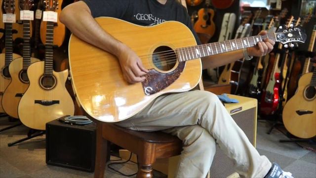 Epiphone TEXAN (1967) セラミックサドル смотреть онлайн