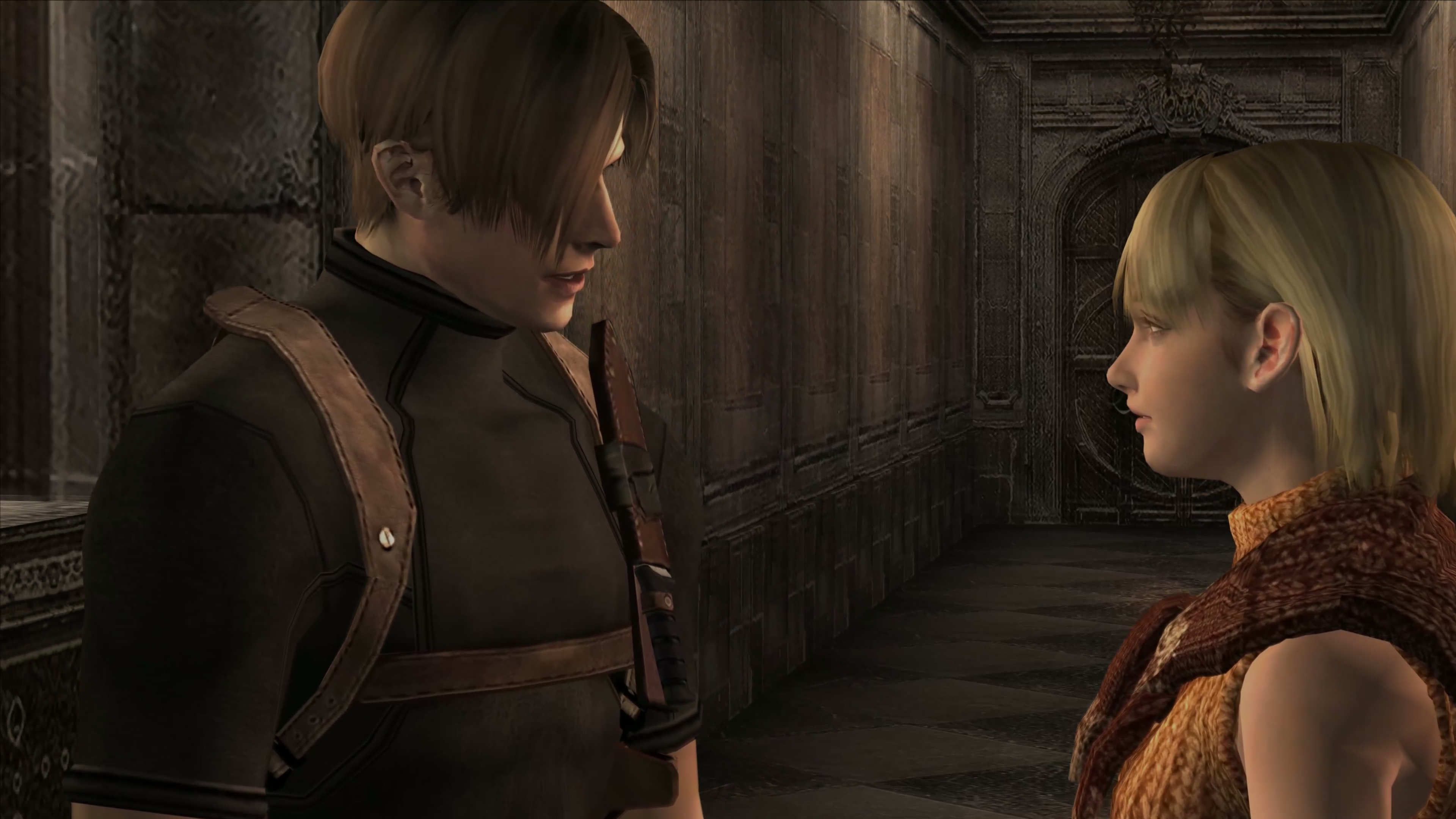 Resident Evil 4 HD Part12. Леон спасает Эшли. Ожившие рыцари. Главные герои снова вместе.