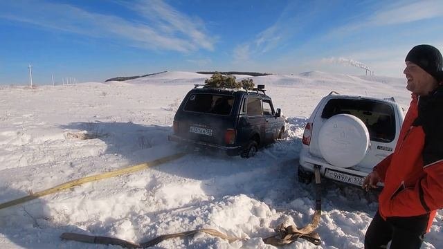 #оффроад #бездорожье #оффроуд #покатушки [OFFROAD] В полях и по горам!!! Первый выезд в новом году