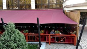 Натяжной тент для вашей летней террасы - обзор