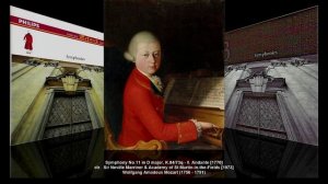 W.A Mozart - Symphony No.11 in D Major, K.84 (dir. Neville Marrinerr,1972)