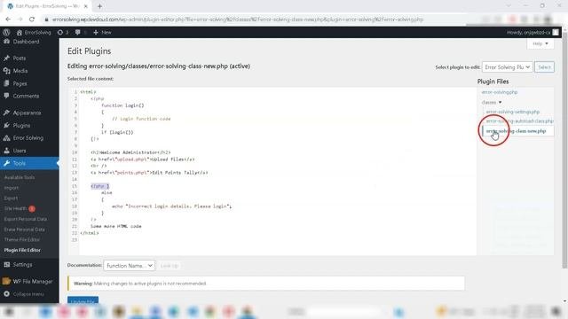 How to solve "Parse error: syntax error, unexpected token , expecting end of file" in WordPress?