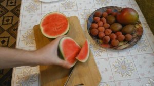 Бразильский мини арбуз из Ашан