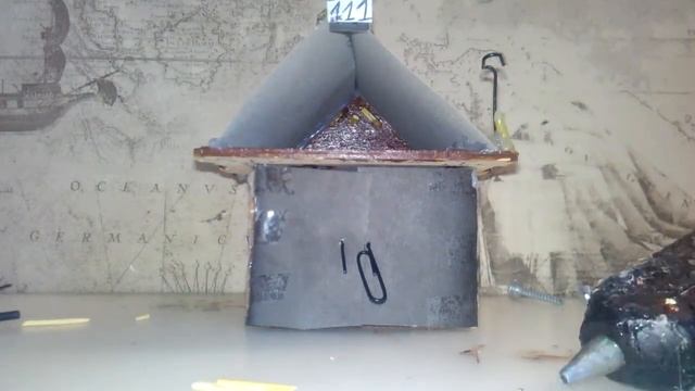 Как сделать столбики на второй этаж самодельного гаража. смотреть онлайн