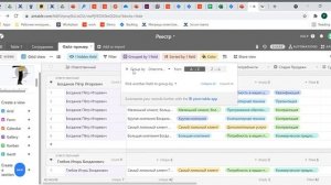 Airtable настройка таблицы, условное форматирование, сортировка и тд