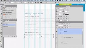 Video how to - Photoshop CS6 Paragraph Styles