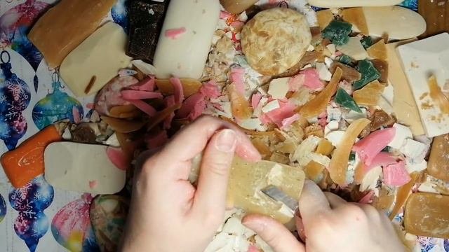 Режу и ломаю мыльные обрезки, обмылки /I Cut And Break Soap Scraps
