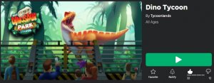 Dino Tycoon|Roblox game