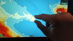 Веселовское водохранилище. Векторная карта Lowrance.