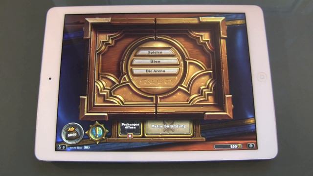 Blizzards Hearthstone auf dem iPad angespielt смотреть онлайн