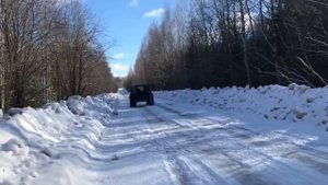 Весна, солнце, вездеход! Бортоповорот....