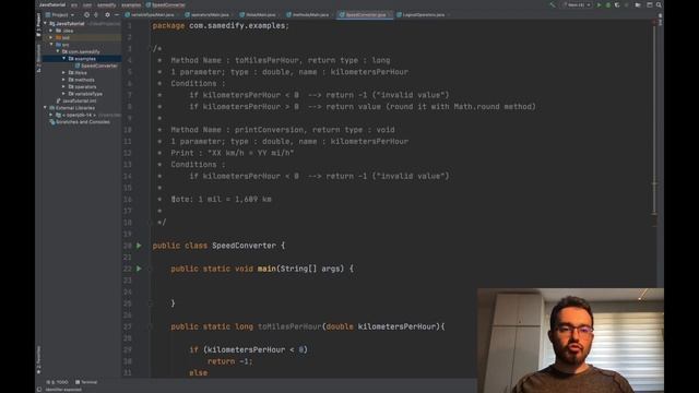 Learn Java Examples - 01 - Speed Converter (Kilometreyi Mile Çevirme) #JAVA смотреть онлайн