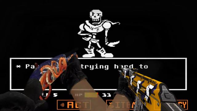CS:GO Gun Sync #17 : Undertale - Bonetrousle смотреть онлайн