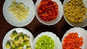 Японский рис с овощами