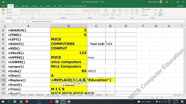 Text Function in Excel | working with text in Excel смотреть онлайн