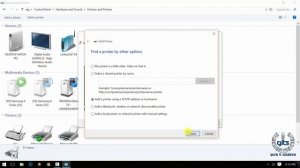 Adding Network Printer Using TCP/IP